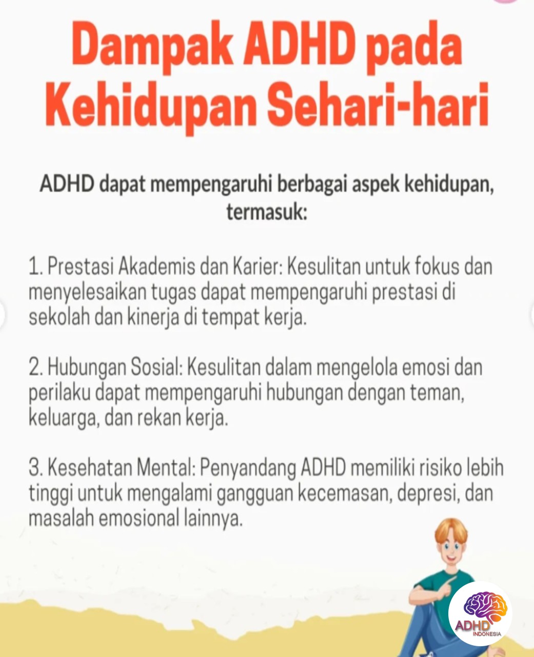 ADHD dan Hubungan Sosial Anak di Lingkungan Sekolah di Kota Bogor